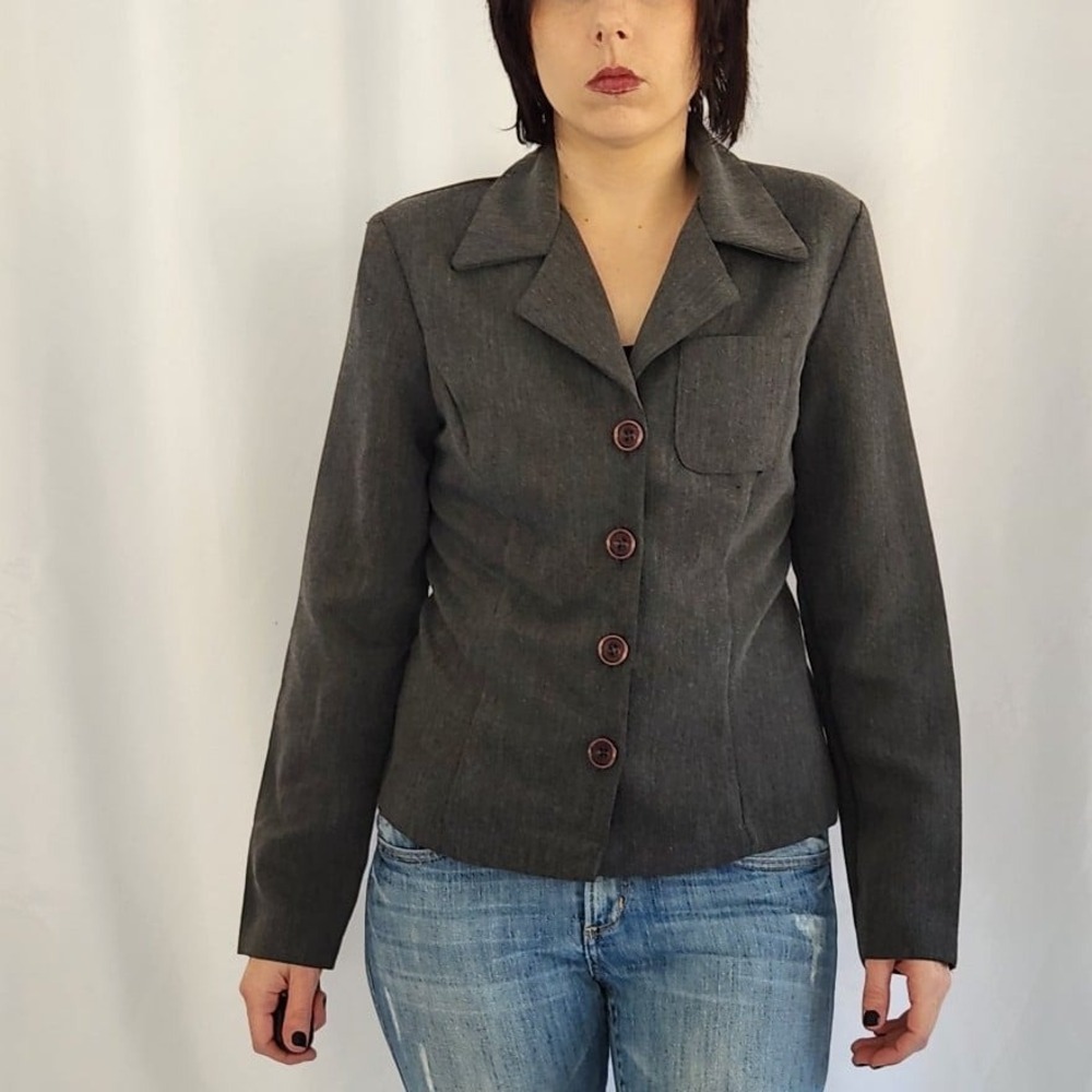 Y2K‎ Gray Ladies Blazer